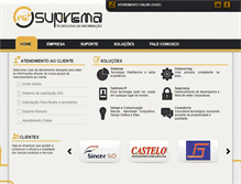 Tablet Screenshot of netsuprema.com.br
